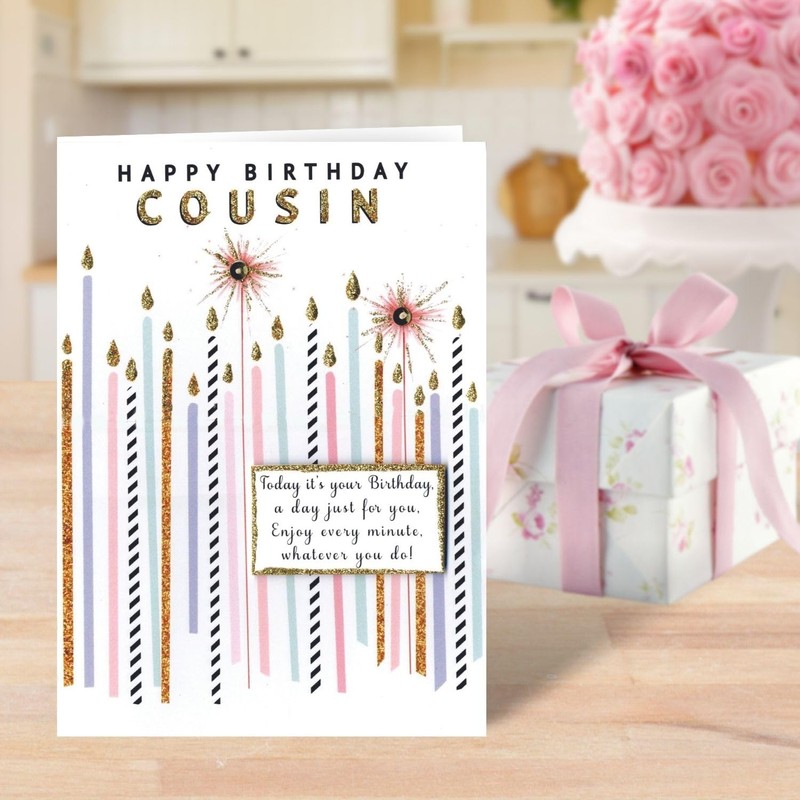 Happy Birthday Cousin Greeting Card Second Nature Just To Say