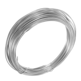 DOITOOL 1 Roll Floral Wrapping Wire Roll Iron Wire for Wreath Making Craft Projects and Decorations for Weddings Parties and Holiday Decor