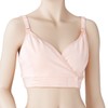 Oosaki Medical Friendly Mom Half Top Nursing Bra Pink (LL-3L)