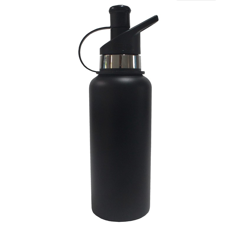 RIPURI BLACKCAT Water Bottle Tumbler, 20.3 fl oz (600 ml)