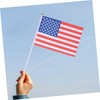 CAXUSD Pcs Mini USA National Flag American Hand Held Flags