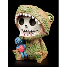 Furry Bones T-Rex Tyrannosaurus Rex + Gift Box for Collector | Funny Decorative Figure Skull Face