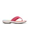 Clarks Clarks Women's Breeze SEA Flip-Flop, Bright Pink Ombre, 6