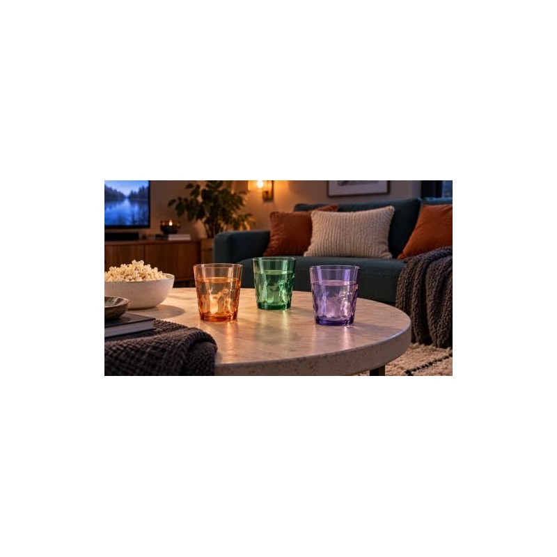 SCANDINOVIA - Vasos de 400 ml irrompibles Premium - Juego