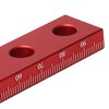 Mini Small Square Center Finder Tool, Aluminum Alloy 90 Degree