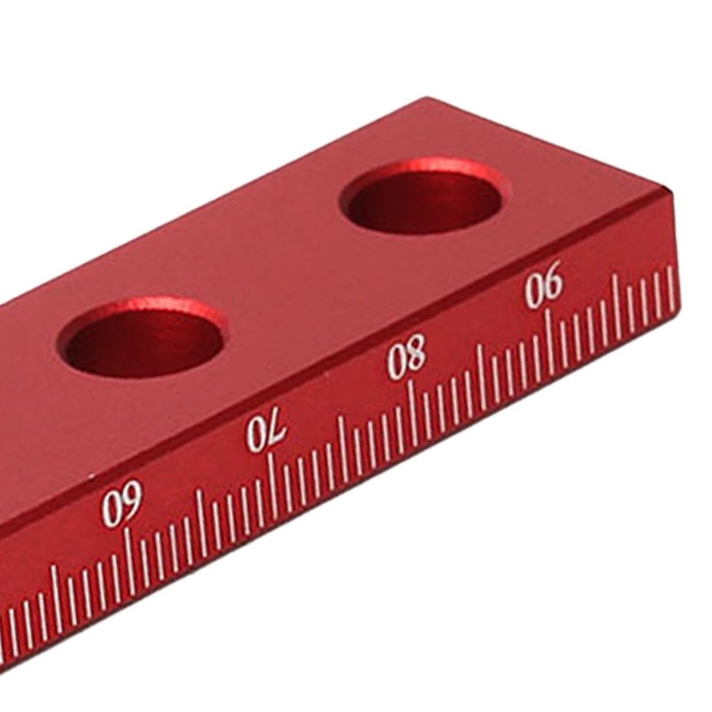 Mini Small Square Center Finder Tool, Aluminum Alloy 90 Degree