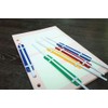 Goeielewe 100 Pcs Plastic Paper Fasteners Colorful Plastic Document File
