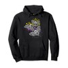 Nonbinary Flag Colours Occult Butterflies Pullover Hoodie, black