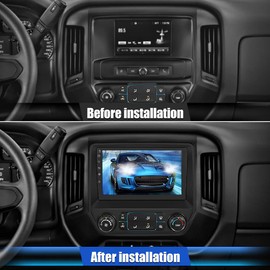 AWESAFE Android 12 Car Radio Stereo for Chevy Silverado GMC Sierra 2014-2018 10 Inch Touch Screen Supports Carplay Android Auto