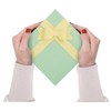 folia 3119 Cardboard Boxes in Square Design, in Pastel Colours,