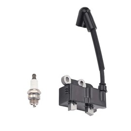 IGCLINIC Ignition Coil 291337001 with Spark Plug for Ryobi RY254BC 25.4CC and RY252CS RY253SS RY251PH 25cc String Trimmer 2 Cycle Trimmer Brush Cutter