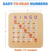 GSE Bingo Game Cards, 10-Pack Reusable Shutter Bingo Cards |