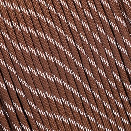 West Coast Paracord Multi Color Nylon Military Paracord 550 Type III 7 Strand Utility Cord Rope - 100 Foot Hanks (Pigskin)