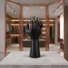 Black Mannequin Hand Ring Display Holder for Men Jewelry,Stable Hand
