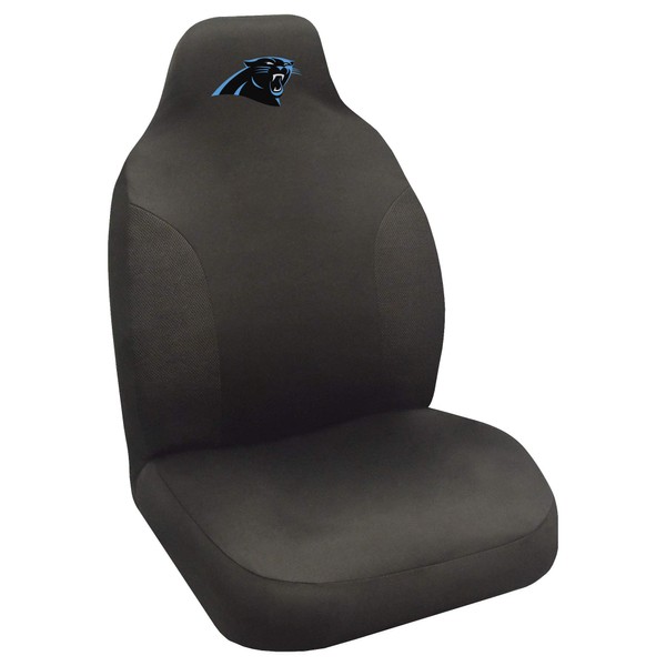 FANMATS 21502 Carolina Panthers Embroidered Seat Cover