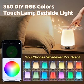 One Fire Baby Night Light Kids Night Light, 48 Colors+14 White Noises Baby White Noise Machine Baby, APP Kids Night Light Baby Girl Gift, 3000mAh Night Lights for Bedroom Cordless Lamp,Touch Lamps Bedside Lamp