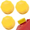 Moicstiy 3 Pcs 5 Gallon Gas Can Cap, Plastic Coarse