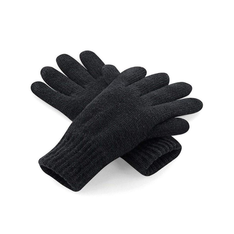 ASD Accessories Mens Knitted Touch Screen Gloves Thinsulate Lined Full
