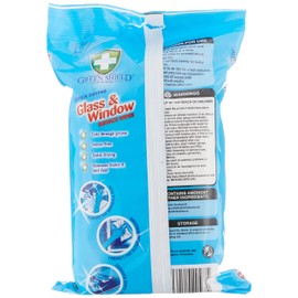 Green Shield Glass & Window Wipes 70pk