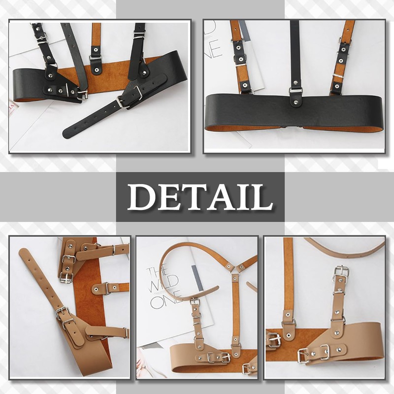 Chrome Crane BLT095 Women's Suspender Harness Chest Strap Girdle Casual