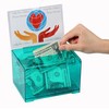 Adir Suggestion Box with Slot and Lock – Acrylic Donation