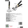 Rikopin Sheet Metal Bending Tool, Sheet Metal Bender, Hand Seamer