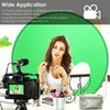 Collapsible Webcam Background Photography Chromakey Green Chair Green Screen Backdrop