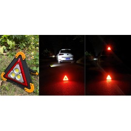 Barton Outdoor Red Emergency Roadside Safety Light with Charging Port – Hazard Warning Light for any Vehicle