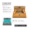 Dom Teporna Slim Genuine Leather Coin Purse Wallet, Minimalist Wallet,