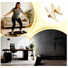 Toibena Balance Board Wooden &8 modes Trainer with Cork Roller