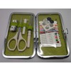 Kleiber Pocket Sized Hard Case Travel Sewing Kit including Scissors/Thread/Spare