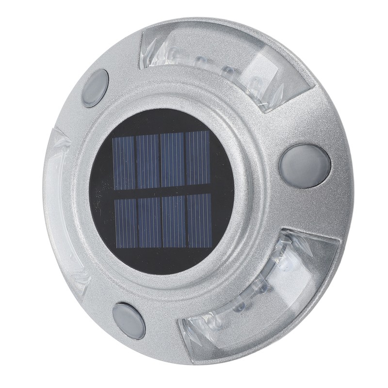 Solar Deck Lights Driveway Dock Lights 12 Led IP68 Waterproof