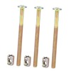 10 Pack M6 Barrel Bolt Nuts for Furniture Cots Beds