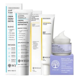 3pc Rutina Hidratante Anti-arruga Reafirma Crema Ojos Cuello                                                                                          