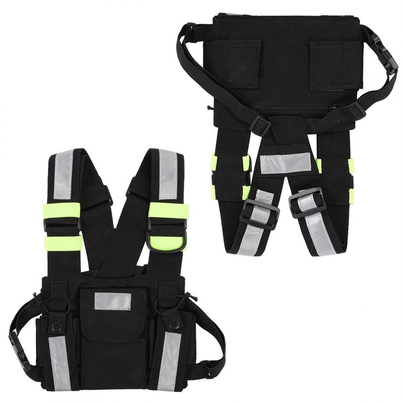 Kuuleyn Walkie Talkie Vest, Chest Strap Pack, Chest Strap Front