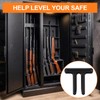 Nuanchu 12 Pcs Gun Safe Stackable Savers Gun Cabinet Accessories