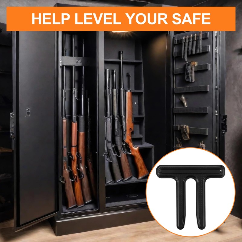 Nuanchu 12 Pcs Gun Safe Stackable Savers Gun Cabinet Accessories