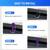 4 PCS Car Door Lock Knobs, Inner Door Lock Pull