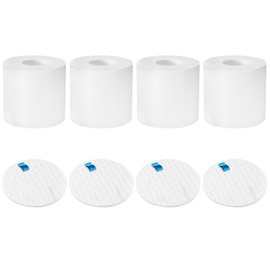 4 Foam and Felt Filters for Shark Rotator Powered Lift-Away AZ1002, NV650 NV651 NV652 NV750 NV751 NV752 NV753 AX950 AX951 AX952 ZU632, 2 Post Filters + 4 Foam & Felt Filters, Part # XHF650&XFF650