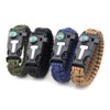 TECHONG 5 in 1 Sports Paracord Bracelet - Survival Plain