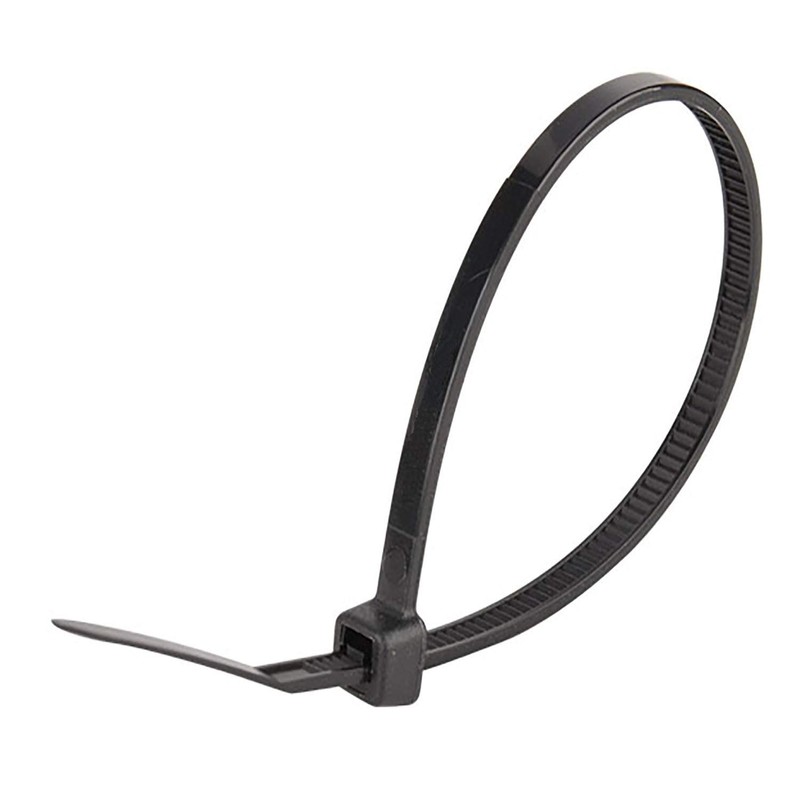 Superun Black Zip Ties 4 Inch, 18 Lbs Tensile Strength