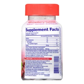 Azo Cranberry Tracto Urinario Sano 40 Gomitas