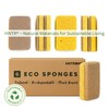 HNTR® 6 x Eco Sponges Washing Up | Eco Washing