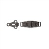 KIYOHARA sankokko- Three Tier Front Clip 5 Pairs Black Sun10 – 25 
