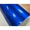 AUTOGOODY 96" x 60" Super Gloss Metallic Blue Vinyl Film