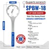 Superb Wrench SPBW-18 Heavy Duty Metal Water Filter Housing Wrench