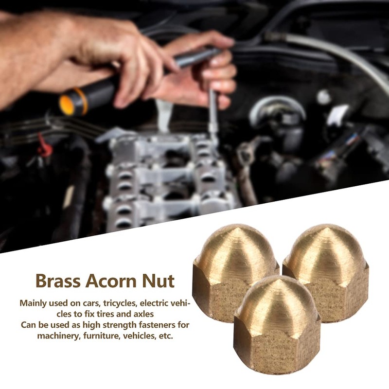 Brass Cap Nut Set Dome M4 Cap Nut Head Cap