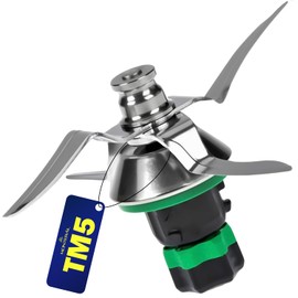 MONTERAL Set of Blade and Gasket - for Vorwerk Thermomix TM 5 Food Processor - Warranty 10 Years