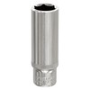 Sealey Sp1412D Walldrive Socket 12Mm Deep 1/4Sq Drive Fully Polished