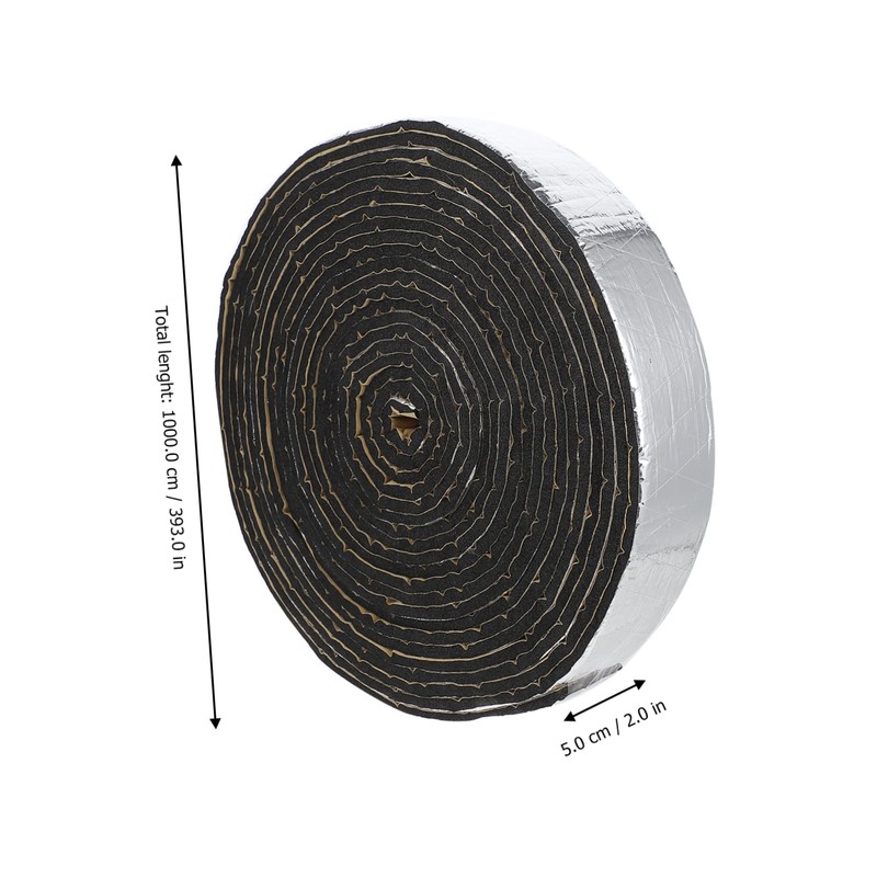 Alipis 1Roll Sound Insulation Cotton Mat Thick Noise Reduction Duct